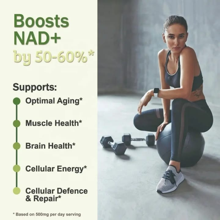 NAD+ Supplement - Liposomal Nicotinamide Riboside Supplement, NAD Nicotinamide Riboside Resveratrol 900mg for Anti-Aging, Energy, 80 Capsules