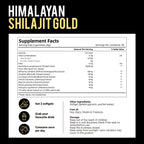 Shilajit Orginal Gummies, Shilajit micronutrient supplement, Himalayan premium ingredient Shilajit - Ashwagandha, Gokshura, Fulvic Acid & 85+ Trace Minerals