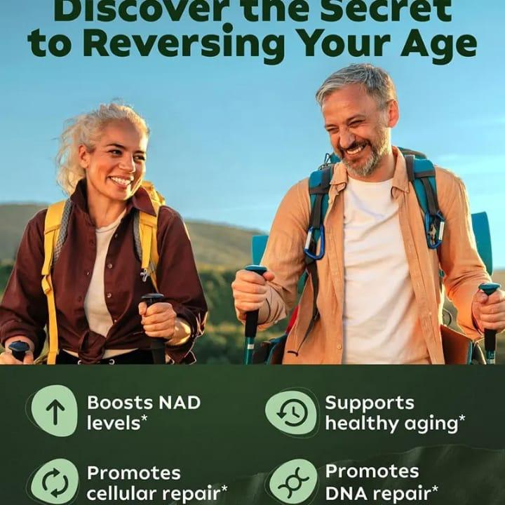 NAD+ Liposomal Supplement – 900mg Nicotinamide Riboside with Resveratrol