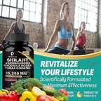 Shilajit Ashwagandha Rhodiola Rosea Panax Ginseng – 8-in-1 Complex