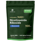 NAD+ Liposomal Supplement – 900mg Nicotinamide Riboside with Resveratrol