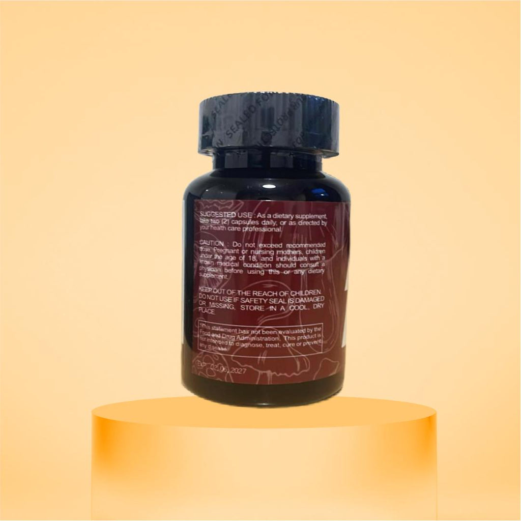 Lions Mane, Turkey Tail, Reishi, Cordyceps, Chaga, Ashwagandha, Ginger, Rhodiola Rosea & Panax Ginseng,All in One Supplement. Healthcare Natural Dietary Fitness