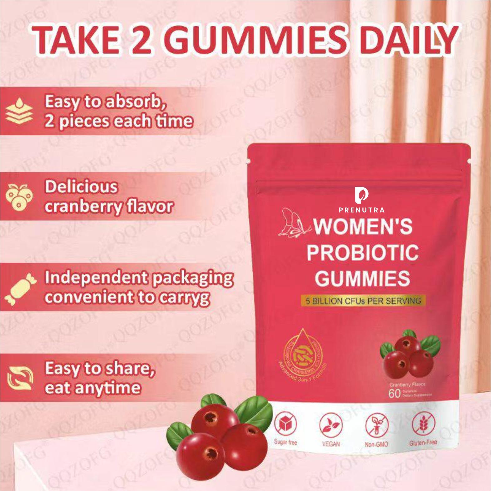 Prenutra Women's Probiotic Gummies 